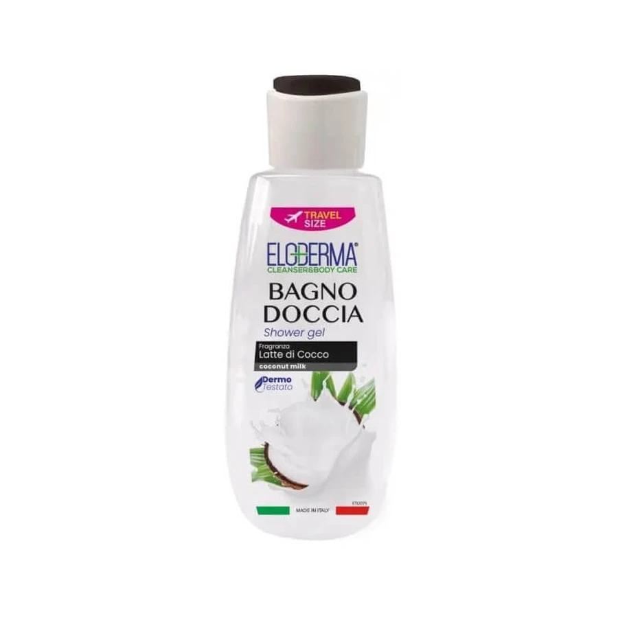 Eloderma Coconut Milk - Shower Gel, 100 ml travel size