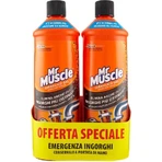 Mr. Muscle 3-in-1-Rohrreinigungsgel – 2er-Pack à 1000 ml