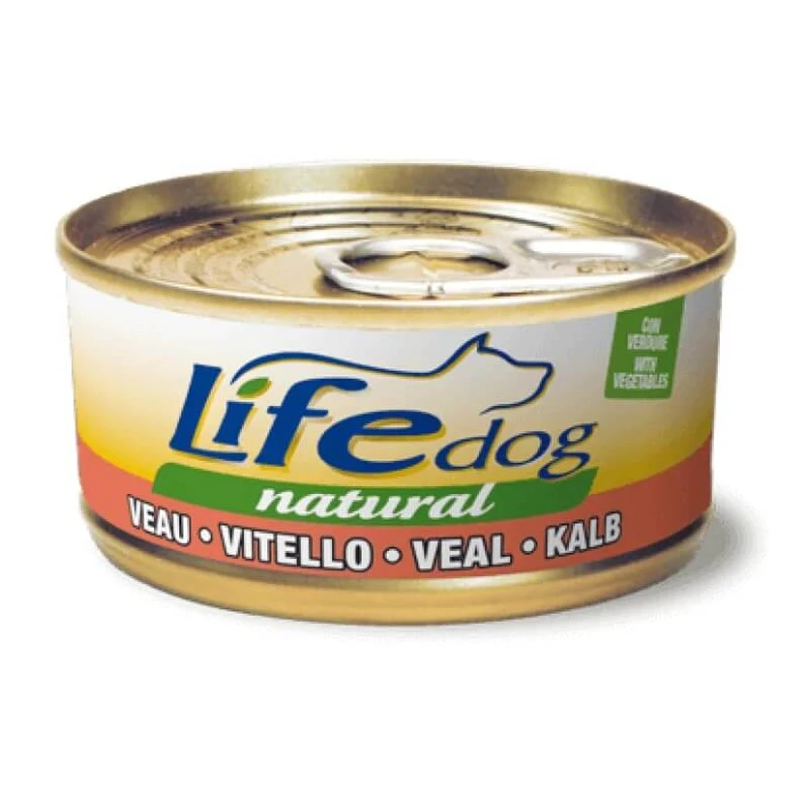 Life Petcare Life Natural Dog Veal - Natvoer voor honden 170 g