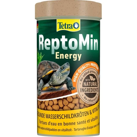 Tetra Reptomin Energy Krill and Shrimp - Supplemental Food for Aquatic Turtles, 250 ml