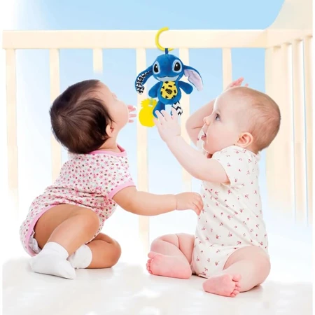 Clementoni Stitch on the Go Plush - Stroller Toy