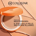 Collistar Sonnenschutz für das Gesicht LSF 15, Nachfüllpackung für Kompakt-Foundation, Mediterranean, mittlerer Schutz, Nr. 04 Pantelleria