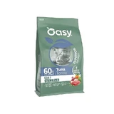 Oasy Superior formula adult sterilized al tonno - alimento completo per gatti adulti sterilizzati 300 gr