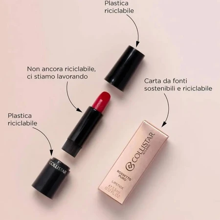 Collistar Puro Matte Lipstick - Refill No. 114 Warm Mauve