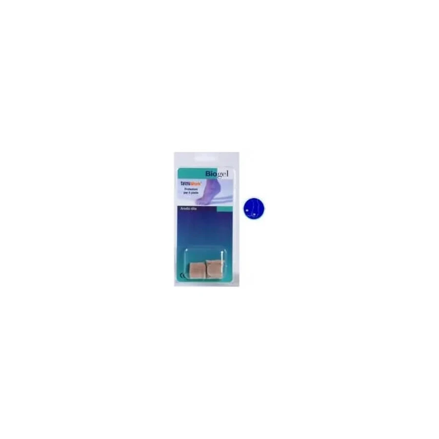 Tecniwork 2 Bio-Gel-Fingerringe zum Schutz der Finger – Größe S