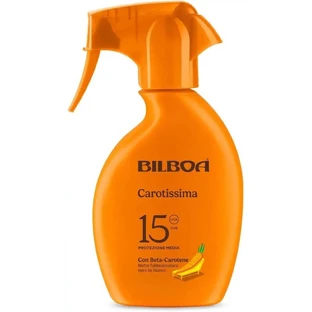 Bilboa Carotissima SPF 15 – samoopalający spray do ciała z filtrem przeciwsłonecznym, 250 ml
