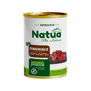 Natua Monoprotein Wild Boar - Wet Dog Food, 400 g