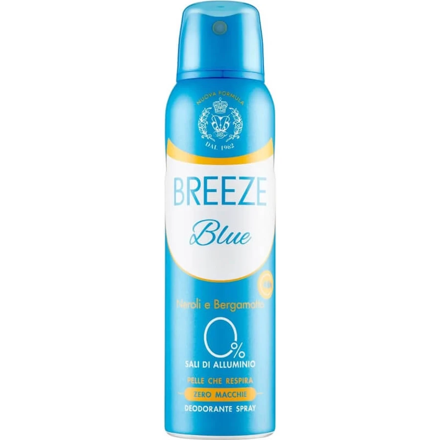 Breeze Blue Neroli en Bergamot - Deodorant Spray, 150 ml