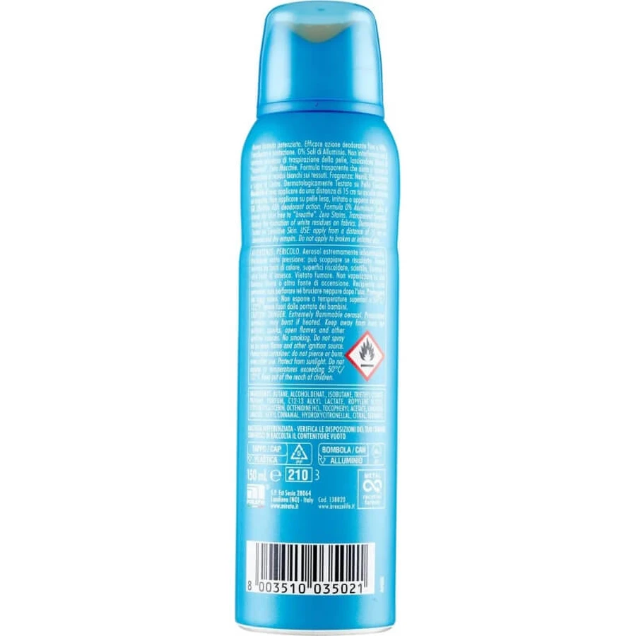 Breeze Blue Neroli en Bergamot - Deodorant Spray, 150 ml
