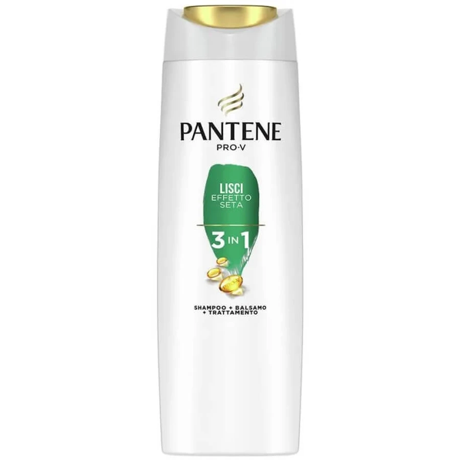 Pantene Pro-V Silk-Smooth 3-in-1 - Shampoo + Conditioner + Verzorging 250 ml