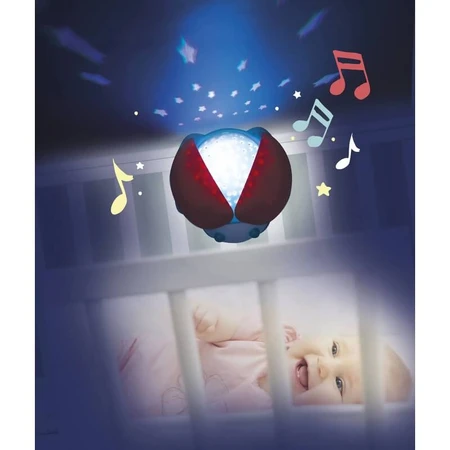 Clementoni Stars Projektor – Licht und Töne – Projektor für Kleinkinder ab 0 Monaten