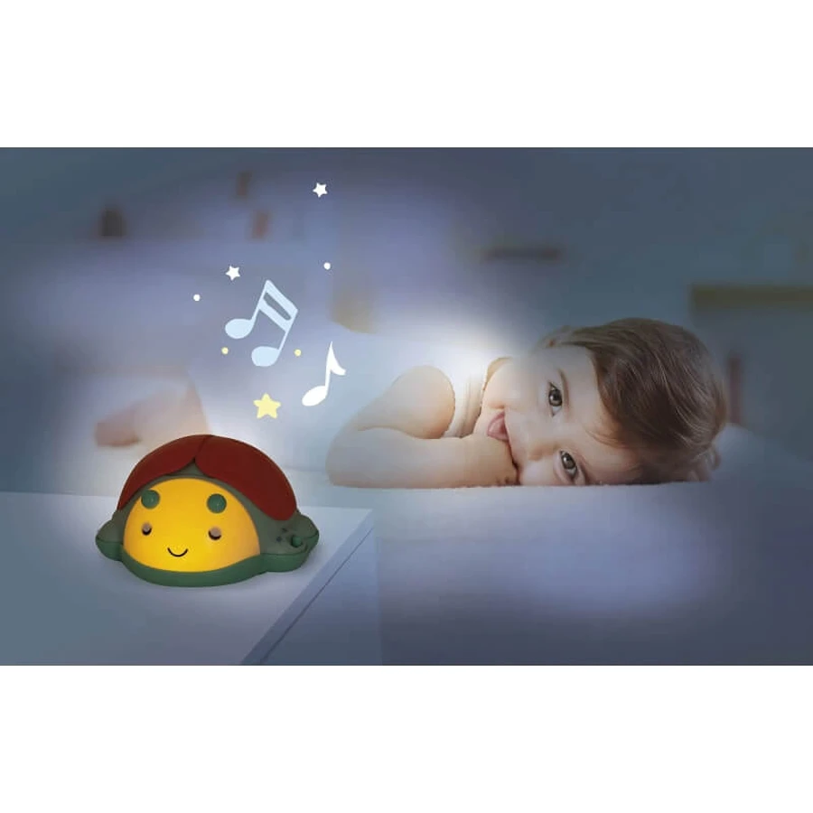 Clementoni Stars Projektor – Licht und Töne – Projektor für Kleinkinder ab 0 Monaten