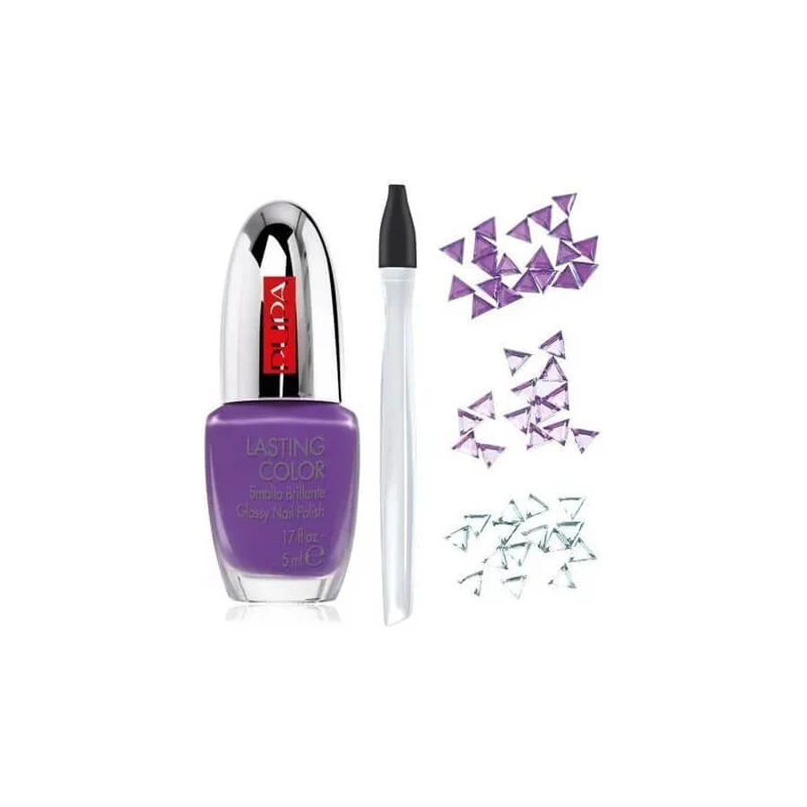 Pupa Gemstones – Nagellack mit Edelsteinen Nr. 01, dreieckige Steine