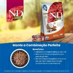 Farmina N&amp;d Quinoa Skin &amp; Coat Arenque y Coco - Alimento completo para gatos adultos con intolerancias alimentarias, 80 g