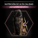 Purina Pro Plan Optiderma Lachs – Alleinfuttermittel für ausgewachsene, große, kräftige Hunde mit empfindlicher Haut, 14 kg