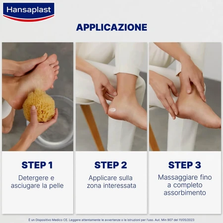 Hansaplast Anti-Callus Intensiv-Pflegecreme mit 20 % Harnstoff, 75 ml