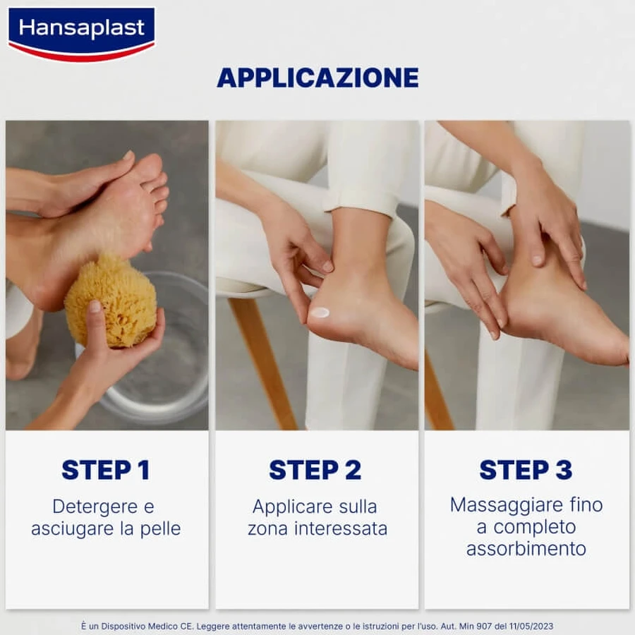 Hansaplast Anti-Callus Intensiv-Pflegecreme mit 20 % Harnstoff, 75 ml