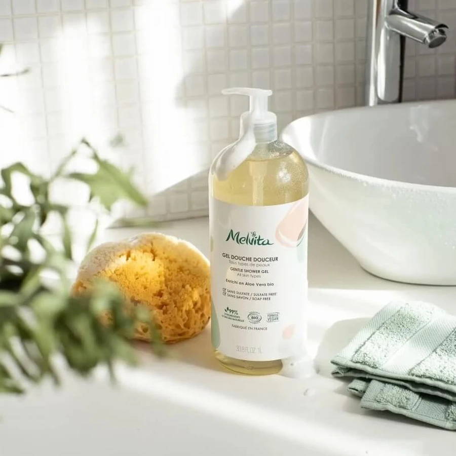 Gel de ducha Melvita, 1 L