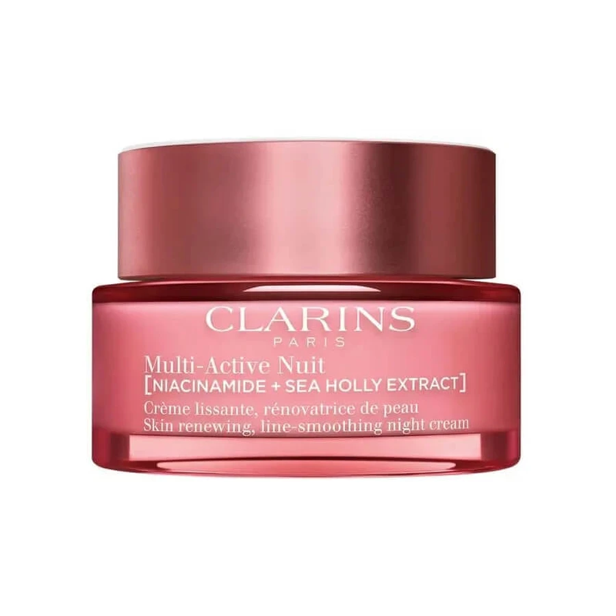 Clarins Multi-Active Nuit - Nachtcrème voor alle huidtypes, 50 ml