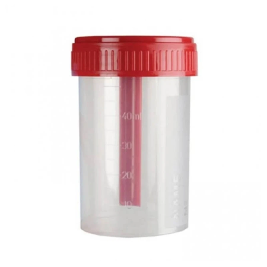 Curamed 60 ml stool sample collection container