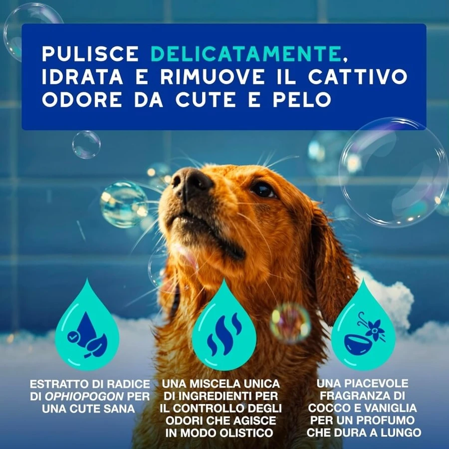 Ceva Animal Health Douxo, S.p.A. - Hydraterende anti-geur shampoo voor honden, 250 ml