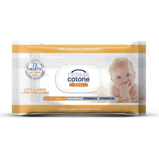 Dermacotone Hafermilch und Reisprotein – 72 Tücher