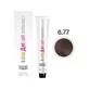 Glamour Cremă de vopsit părul fără amoniac – cremă de vopsit părul nr. 6.77 cappuccino