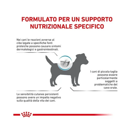 Royal Canin Anallergic Small Dog – Alleinfuttermittel für kleine Hunde mit Nahrungsmittelunverträglichkeiten, 1,5 kg