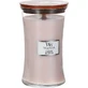 Woodwick Rosewood – Große Sanduhr-Duftkerze, 609 g