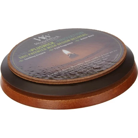 Woodwick Rosewood – Große Sanduhr-Duftkerze, 609 g