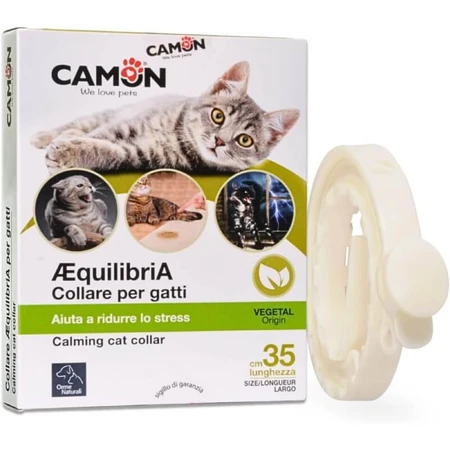 Camon Aequilibria – 30-Tage-Anti-Stress-Katzenhalsband, 35 cm