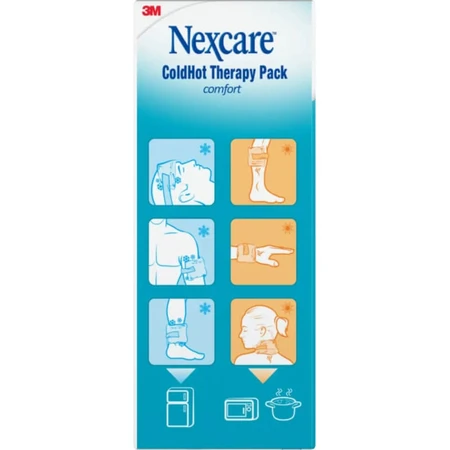 Nexcare Cold-Hot Therapy Pack Comfort - Almohadilla térmica, 11 x 26 cm