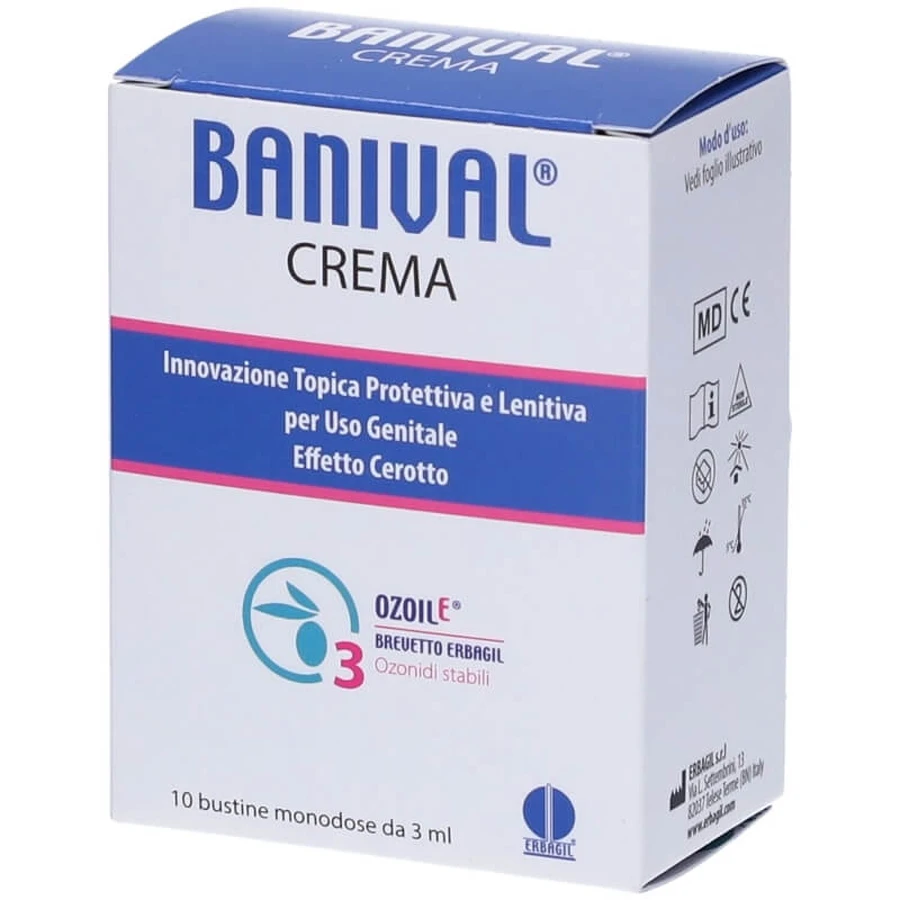 Banival – Creme mit Patch-Effekt gegen Balanitis und Phimose, 10 Beutel à 3 ml