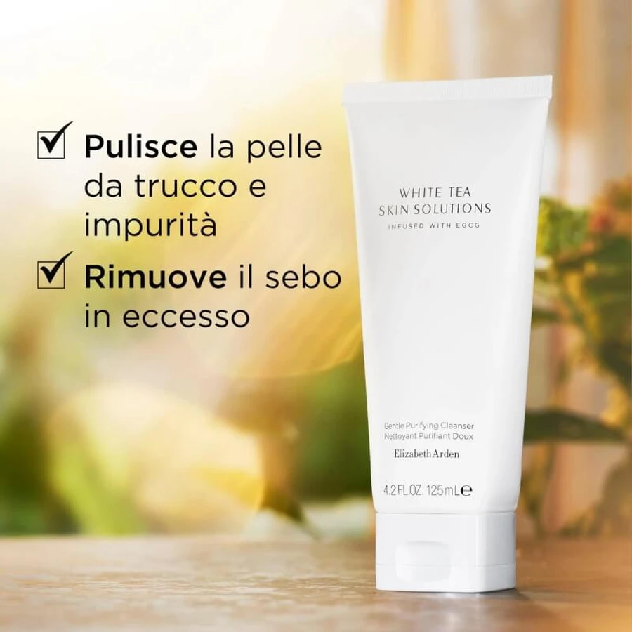 Elizabeth Arden White Tea Skin Solutions Gentle Purifying Cleanser - Gezichtsreiniger 125 ml