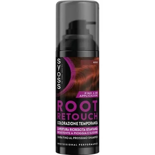 Spray retocador temporal para raíces de Syoss - Rojo