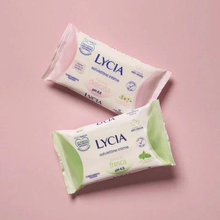 Lycia Kalmerende Bescherming pH 3,5 – 12 intieme doekjes