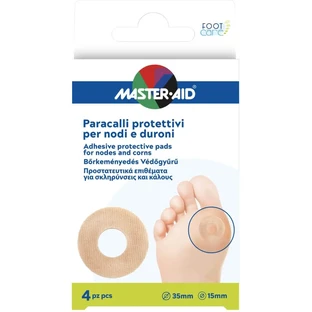 Master Aid Footcare - 4 almohadillas protectoras para nudos y callos
