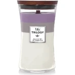 Woodwick Trilogy - amnet sky - grande bougie parfumée, 609 g