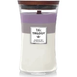 Woodwick Trilogy - amnet sky - candela profumata large 609 g