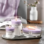 Woodwick Trilogy - amnet sky - grande bougie parfumée, 609 g
