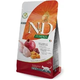 Farmina N&amp;d Pumpkin Adult met kwartel, pompoen en granaatappel – Compleet kattenvoer, 1,5 kg