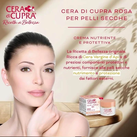 Rosa Cupra Wax - Nourishing and Protective Cream, 50 ml