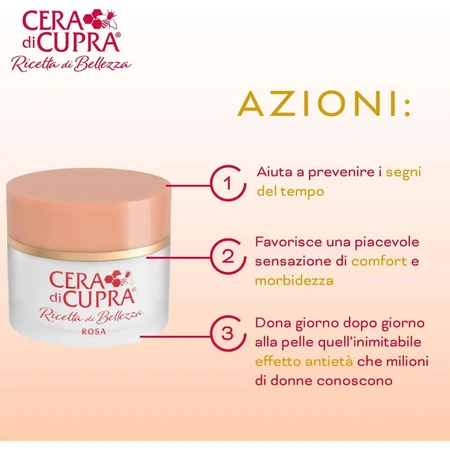 Rosa Cupra Wax - Nourishing and Protective Cream, 50 ml