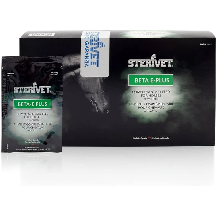 Equality Sterivet beta e-plus - a supplemental feed for high-performance sport horses