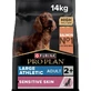 Purina Pro Plan Adult Large Athletic Sensitive Skin Salmon - Compleet voer voor volwassen honden met een gevoelige huid, 14 kg