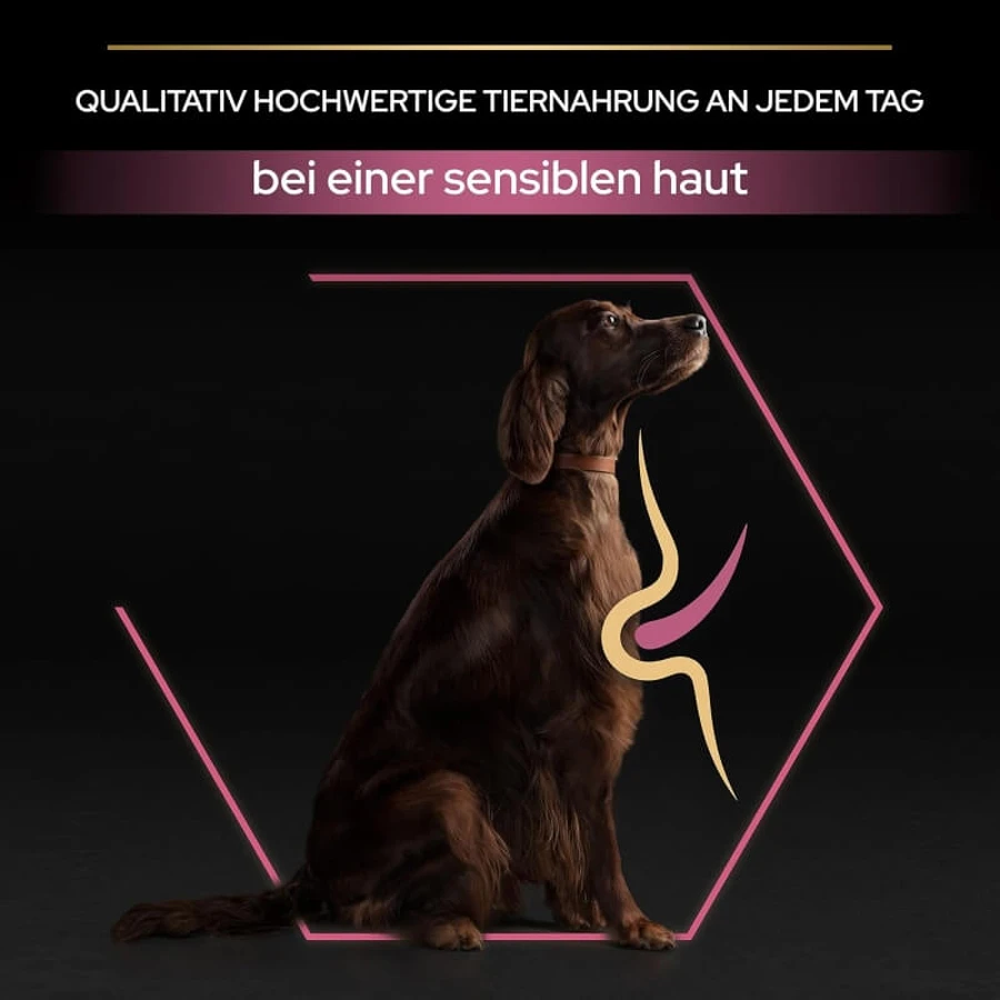 Purina Pro Plan Adult Large Athletic Sensitive Skin Salmon - Compleet voer voor volwassen honden met een gevoelige huid, 14 kg