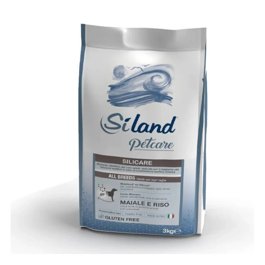 Aurora Biofarma Siland Silicate Varkensvlees en Rijst - Compleet voer voor volwassen honden, 3 kg