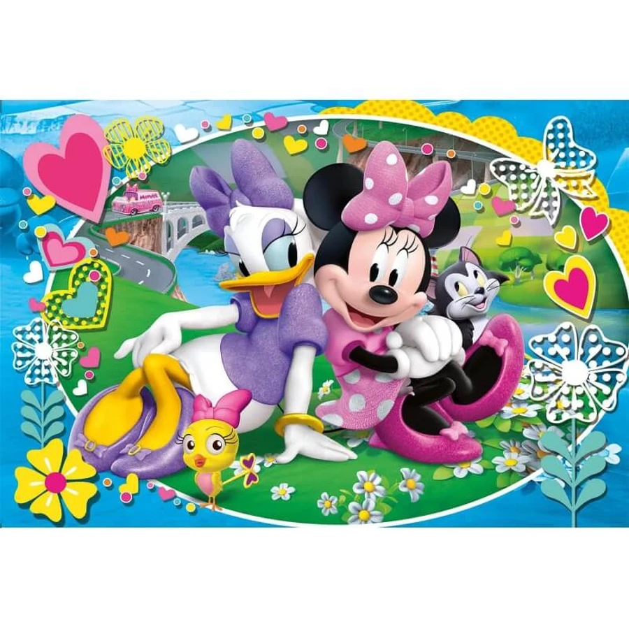 Clementoni Minnie Happy Helper Puzzle, 104 pieces, 62x42 cm