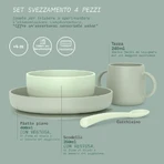 Suavinex Selection Color Essence 4m+ - Set de alimentación - Verde