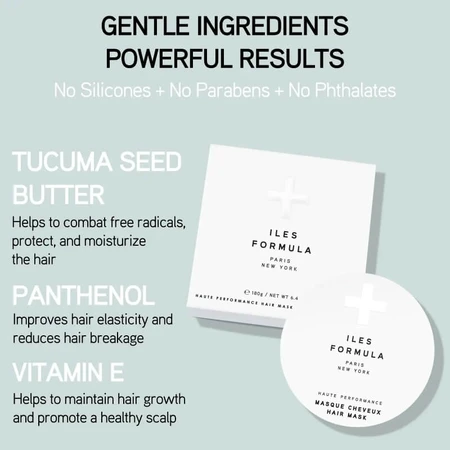 Iles Haute Performance Formula - Nourishing and Restorative Mask, 180 g